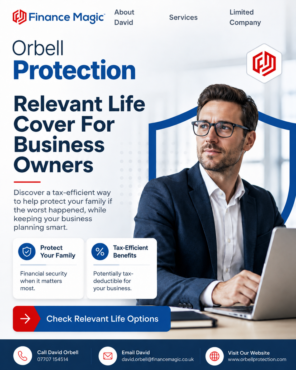Finance Magic / Orbell Protection campaign artwork 3