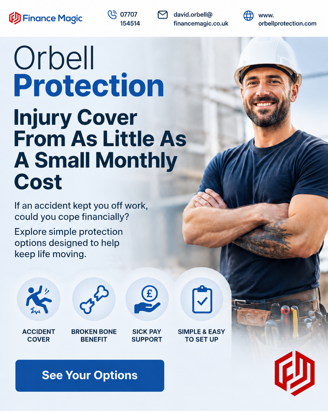 Finance Magic / Orbell Protection campaign artwork 5