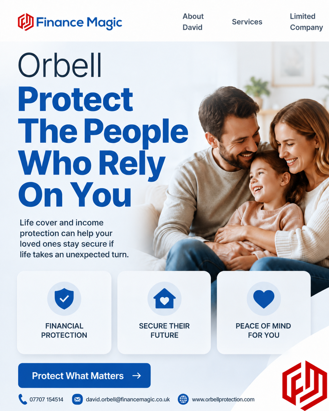 Finance Magic / Orbell Protection campaign artwork 6